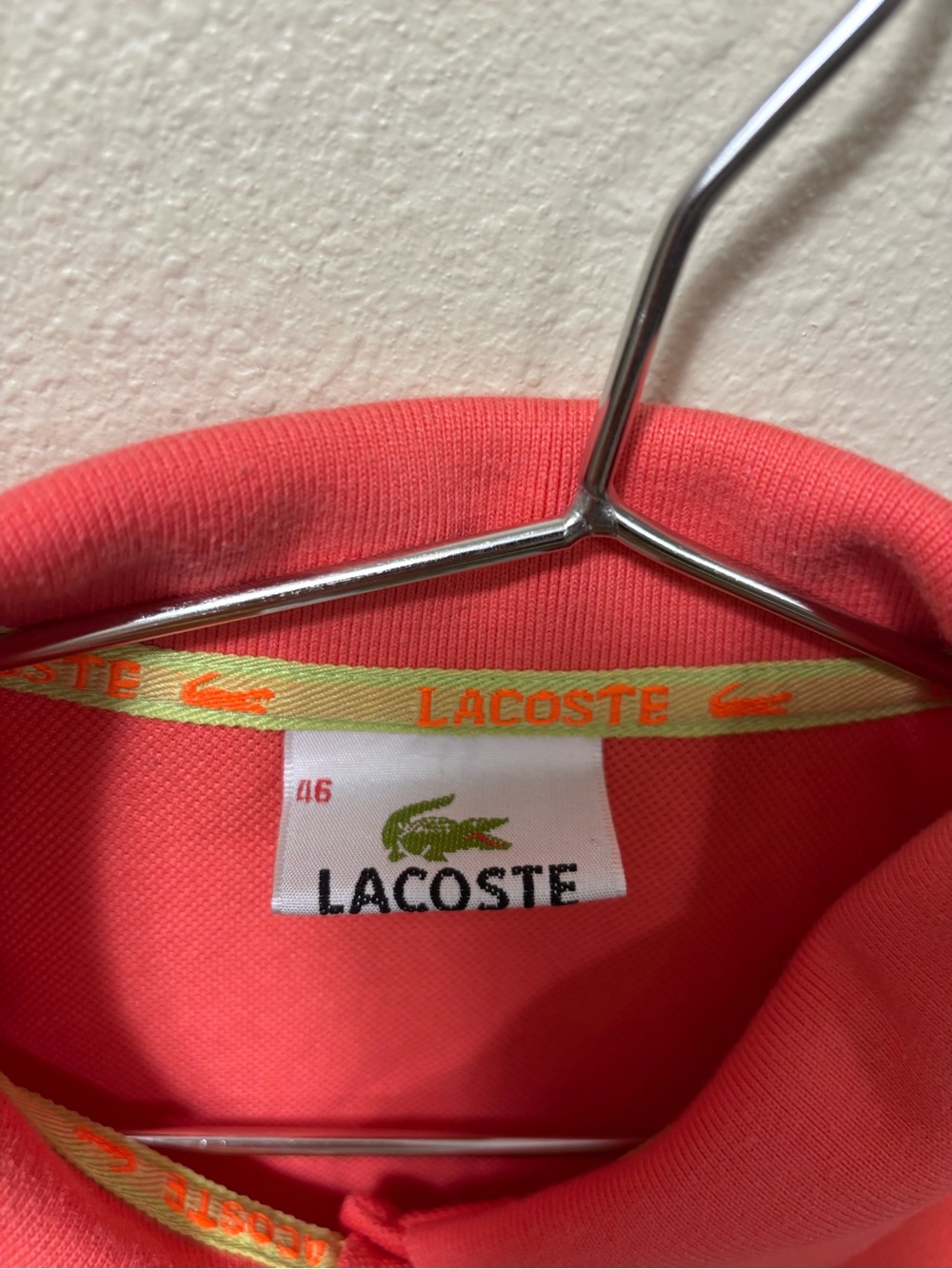 Lacoste Women's Coral Polo Sweater - Picture 3 of 5